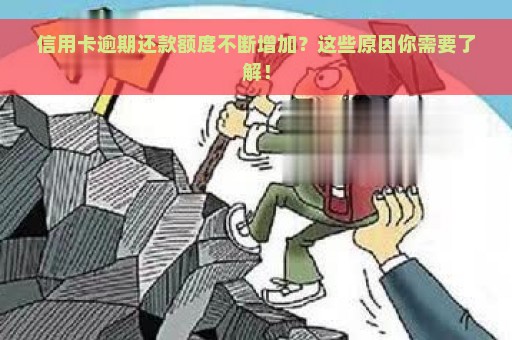 信用卡逾期还款额度不断增加？这些原因你需要了解！