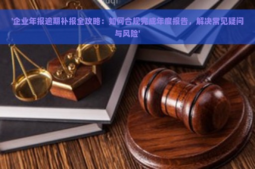 '企业年报逾期补报全攻略：如何合规完成年度报告，解决常见疑问与风险'