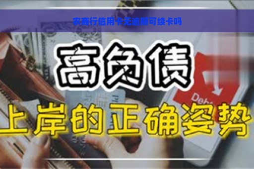 农商行信用卡无逾期可续卡吗