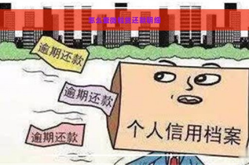 怎么查微粒贷还款明细