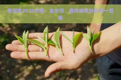 老班章2020价格：全年份、各规格茶叶价格一览表