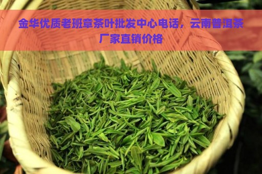 金华优质老班章茶叶批发中心电话，云南普洱茶厂家直销价格