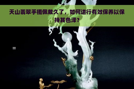 天山翡翠手镯佩戴久了，如何进行有效保养以保持其色泽？