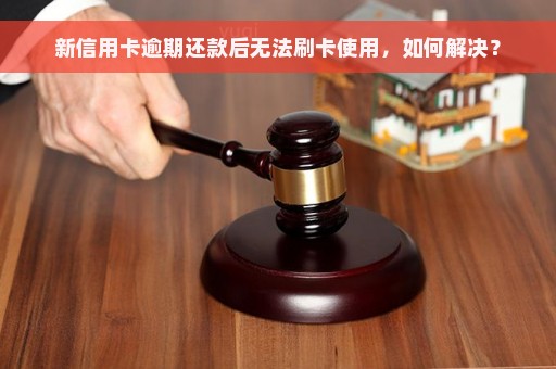 新信用卡逾期还款后无法刷卡使用，如何解决？