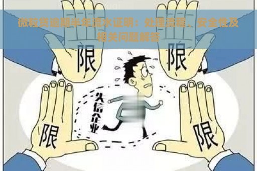 微粒贷逾期半年流水证明：处理流程、安全性及相关问题解答