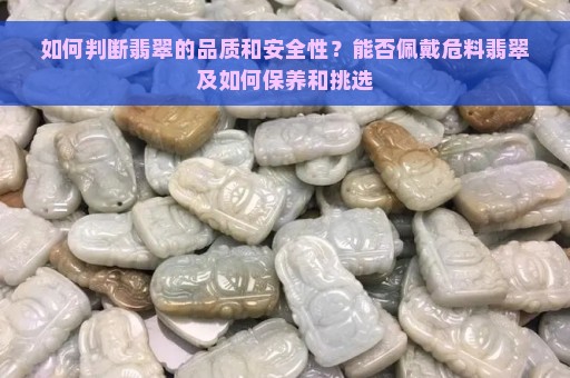 如何判断翡翠的品质和安全性？能否佩戴危料翡翠及如何保养和挑选