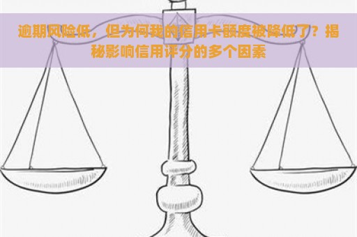 逾期风险低，但为何我的信用卡额度被降低了？揭秘影响信用评分的多个因素