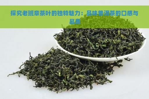 探究老班章茶叶的独特魅力：品味普洱茶的口感与品质