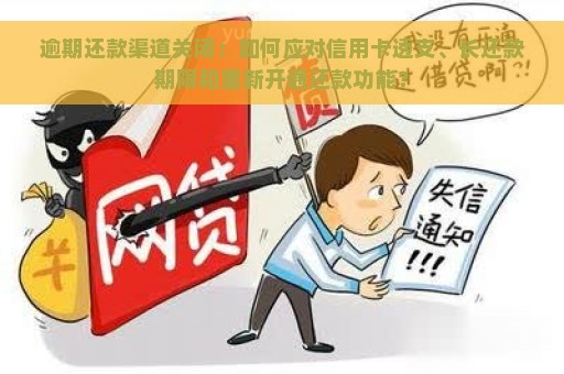 逾期还款渠道关闭：如何应对信用卡透支、长还款期限和重新开通还款功能？