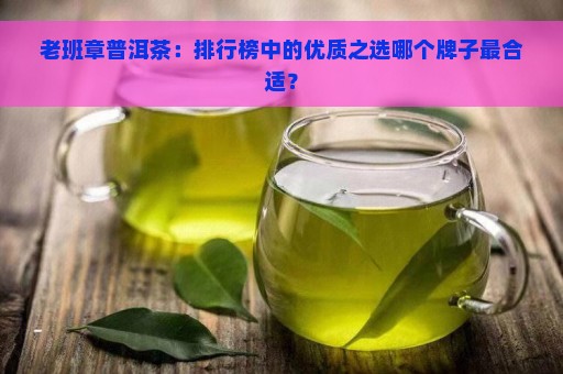 老班章普洱茶：排行榜中的优质之选哪个牌子最合适？