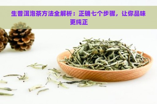 生普洱泡茶方法全解析：正确七个步骤，让你品味更纯正