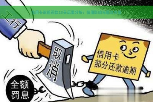 信用卡逾期还款23天后果分析：信用影响与解决方案