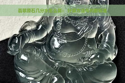 翡翠原石几分水怎么算： 计算方法与判断标准