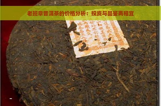 老班章普洱茶的价格分析：投资与品鉴两相宜