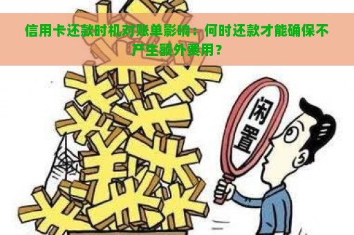 信用卡还款时机对账单影响：何时还款才能确保不产生额外费用？