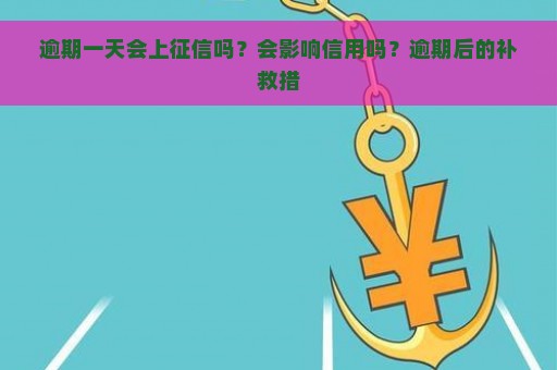 逾期一天会上征信吗？会影响信用吗？逾期后的补救措