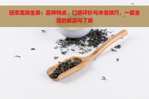 班章龙珠生茶：品种特点、口感评价与冲泡技巧，一篇全面的解读与了解