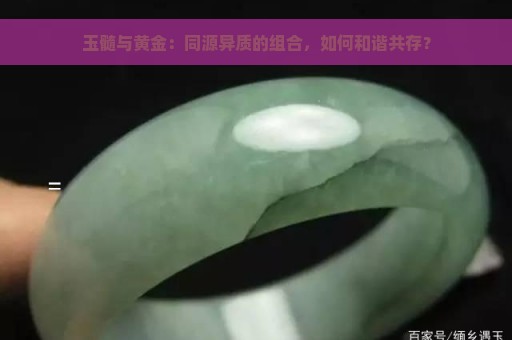 玉髓与黄金：同源异质的组合，如何和谐共存？