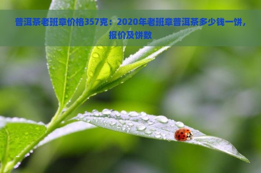 普洱茶老班章价格357克：2020年老班章普洱茶多少钱一饼，报价及饼数