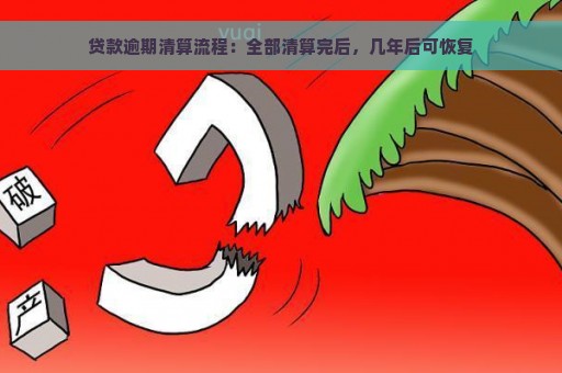 贷款逾期清算流程：全部清算完后，几年后可恢复