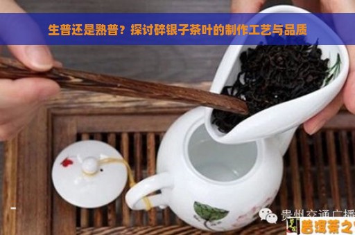 生普还是熟普？探讨碎银子茶叶的制作工艺与品质