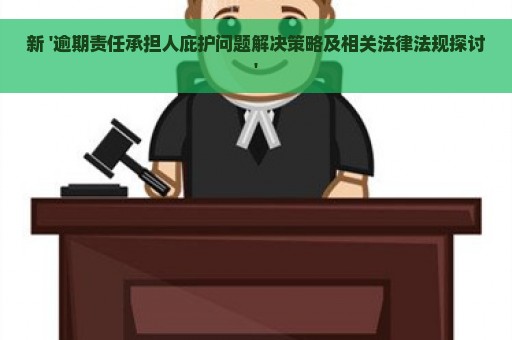 新 '逾期责任承担人庇护问题解决策略及相关法律法规探讨'