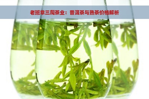 老班章三爬茶业：普洱茶与熟茶价格解析