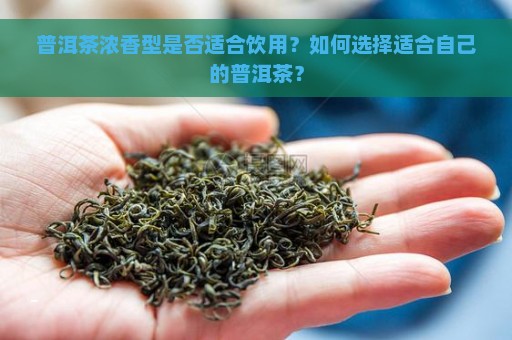 普洱茶浓香型是否适合饮用？如何选择适合自己的普洱茶？