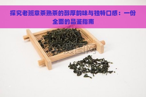 探究老班章茶熟茶的醇厚韵味与独特口感：一份全面的品鉴指南