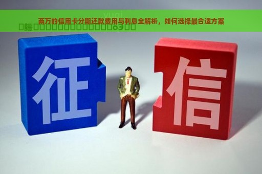 两万的信用卡分期还款费用与利息全解析，如何选择最合适方案