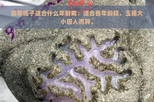 翡翠镯子适合什么年龄戴：适合各年龄段，玉镯大小因人而异。