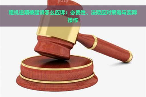 租机逾期被起诉怎么应诉：必要性、法院应对策略与实际操作