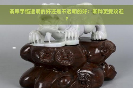 翡翠手镯透明的好还是不透明的好：哪种更受欢迎？