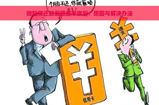 微粒贷还款后额度未恢复：原因与解决办法