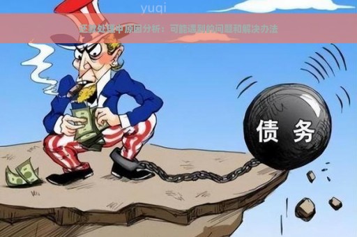 还款处理中原因分析：可能遇到的问题和解决办法