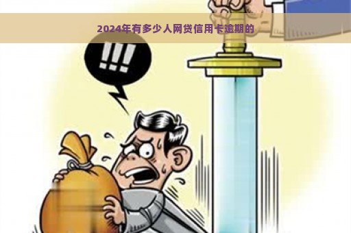 2024年有多少人网贷信用卡逾期的