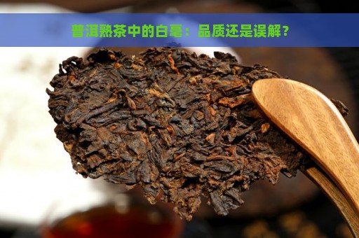 普洱熟茶中的白毫：品质还是误解？