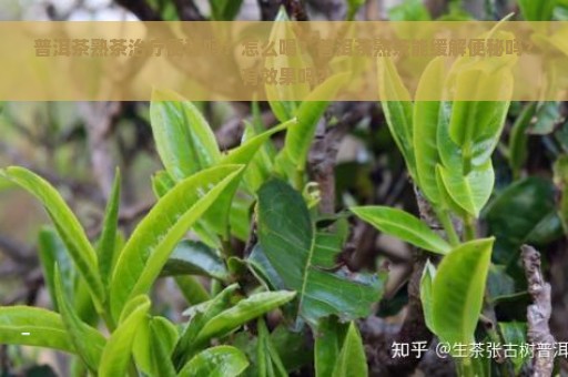 普洱茶熟茶治疗便秘吗？怎么喝？普洱茶熟茶能缓解便秘吗？有效果吗？