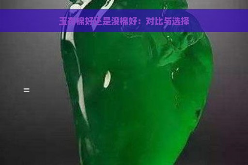 玉有棉好还是没棉好：对比与选择