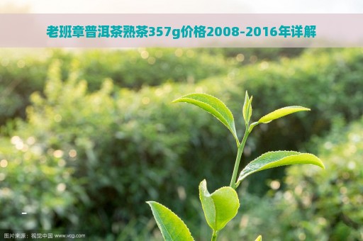 老班章普洱茶熟茶357g价格2008-2016年详解