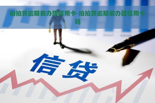 拍拍贷逾期能办理信用卡-拍拍贷逾期能办理信用卡吗