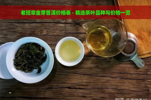 老班章金芽普洱价格表 - 精选茶叶品种与价格一览