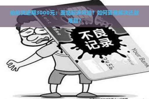 拍拍贷逾期3000元：面临起诉风险？如何妥善解决还款难题？