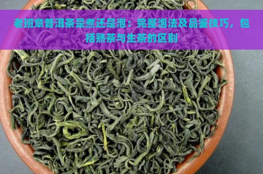 老班章普洱茶是煮还是泡：完整泡法及品鉴技巧，包括熟茶与生茶的区别