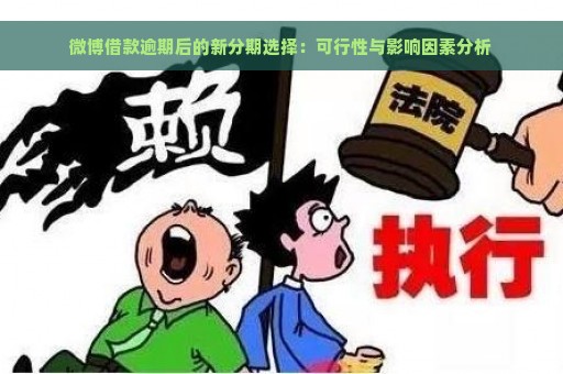 微博借款逾期后的新分期选择：可行性与影响因素分析