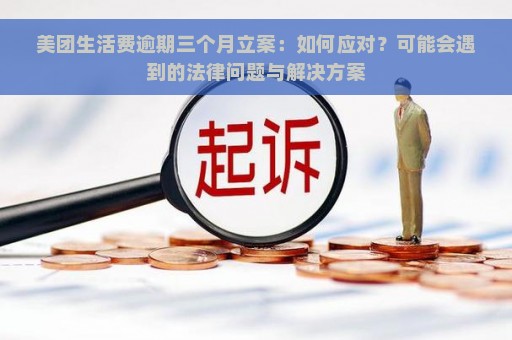 美团生活费逾期三个月立案：如何应对？可能会遇到的法律问题与解决方案