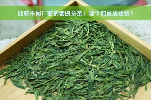 比较不同厂商的老班章茶：哪个的品质更优？