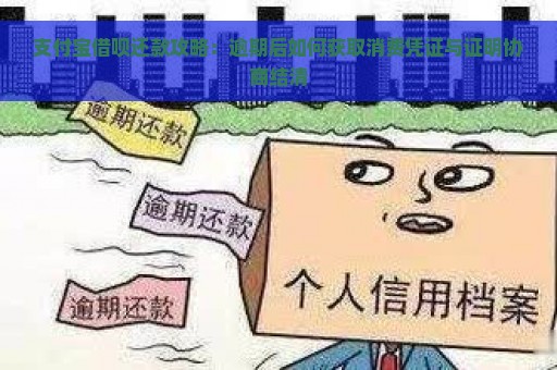 支付宝借呗还款攻略：逾期后如何获取消费凭证与证明协商结清