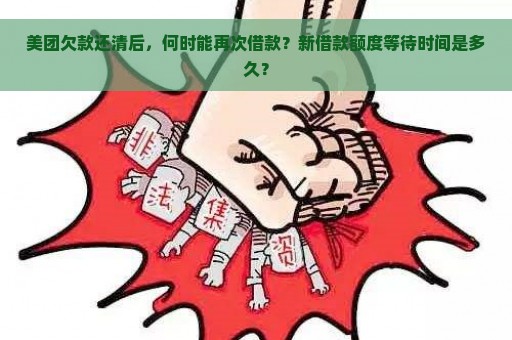 美团欠款还清后，何时能再次借款？新借款额度等待时间是多久？