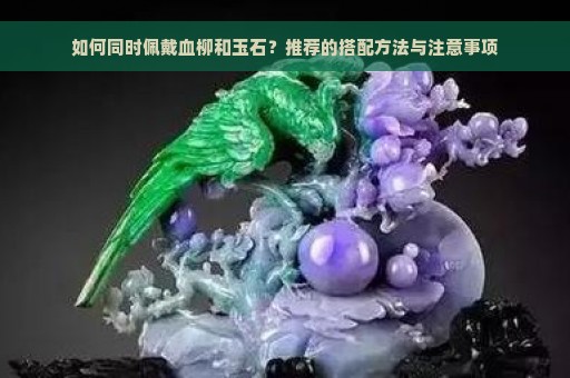 如何同时佩戴血柳和玉石？推荐的搭配方法与注意事项